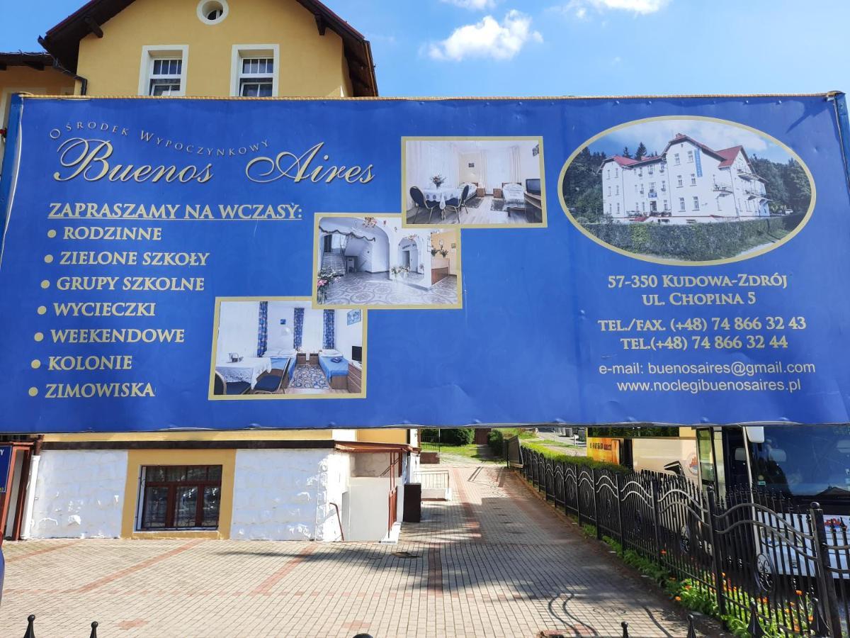 Osrodek Wypoczynkowy Buenos Aires Bed & Breakfast Kudowa-Zdroj Bagian luar foto